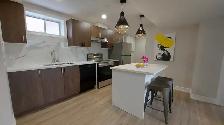 stylish fully furnished 1 Bedroom  basement apartment for rent