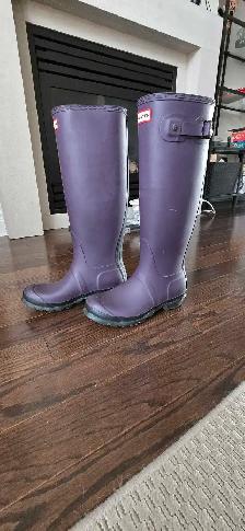 Hunter rain boots