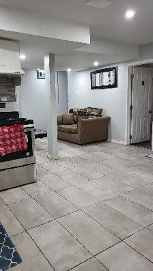 3 Bedroom Legal Basement available from Immediately