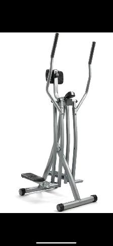 Air Walk Trainer Elliptical Machine Glider w/LCD Monitor