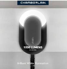 CHAMBERLAIN SMART WIFI BELT LED LIGHT GARAGE DOOR OPENER