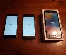 3 iPhone 6 (two 6, one 6S)