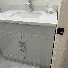 Bathroom Vanity with quartz top