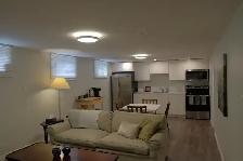 2 Bedroom Bright Basement Suite. Central Guelph.$1975