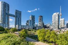 DOWNTOWN Toronto Furnished Lakeview 2 BR Condo Nr CN Tower King