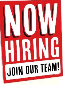 HIRING CLEANERS