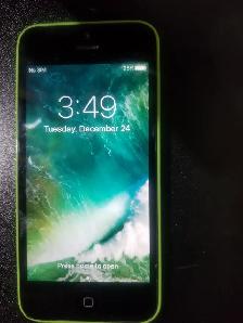Green, iPhone 5C 16GB Smartphone
