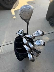 Ram Accubar Forged Golf Clubs with Callaway Bag