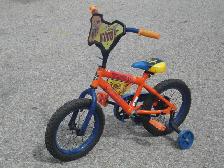 14' BOY'S TOY STORY MOVIE SHERIFF WOODY WITH TRAINING WHEELS!