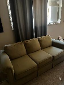 beige couch