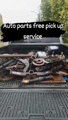 Free curbside Scrap metal pick up