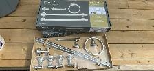 Bathroom towel rack set