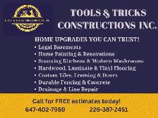 construction and renovation