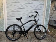 Hyper E-Ride 26' Men's 36V Electric Cruiser E-Bike