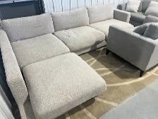 brand new 2 piece goose down sectional