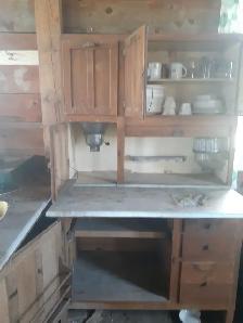antique pantry hutch
