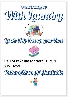 I've Got Your Back Laundry service