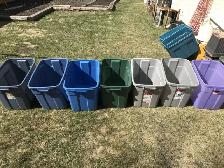 18-gallon/68 L Roughneck Plastic Container (No Lid)
