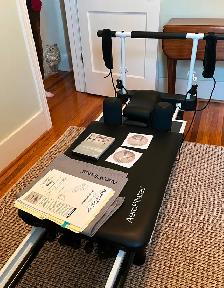 AeroPilates  Reformer plus. Pilates exercise machine.