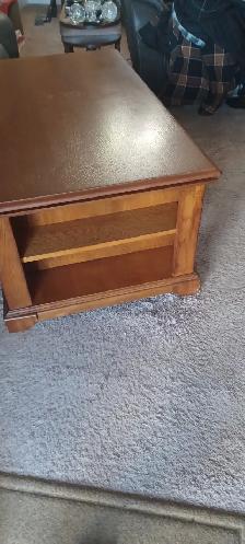 Sturdy Ashley Lift up coffee table.