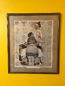 THE TATTOOIST BY NORMAN ROCKWELL
