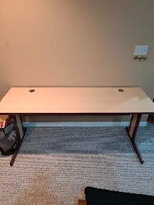 Solid Wood Commercial Office Work Desk