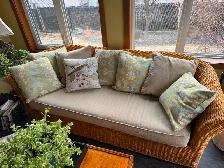 Wicker furniture