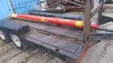 Skidsteer 7ft Blade with Hydraulic Angle