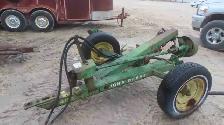 Bumper Hitch Flatdeck 12ft Tandem Trailer - NO TOD.
