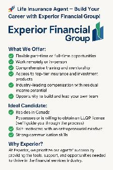 Hiring Life Insurance Agents – Join Experior Financial Group!