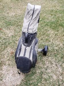 Golf bag and cart combo
