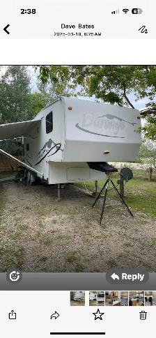 2004KZ 285 Durango 5 th wheel camping trailer