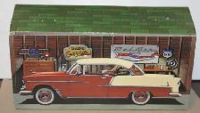 ERTL WIX 1955 CHEVROLET BELAIR SPORT COUPE IN GARAGE BOX
