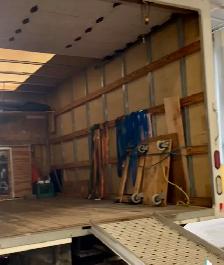 moving truck or cargo van