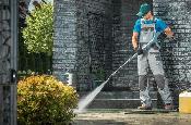 Pressure washing Job