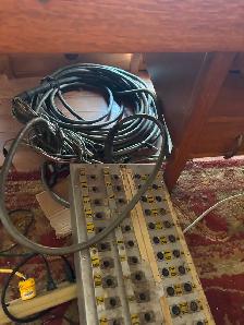 24 channel 100' audio snake