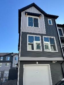 Modern 2-Bed, 2.5-Bath End-Unit Townhouse in Seton, Calgary