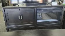 FIREPLACE TV STAND