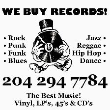 WE BUY VINYL RECORDS!