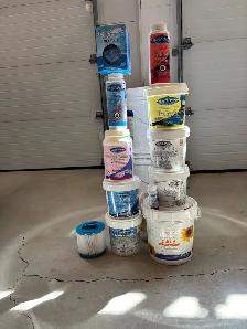Hot tub chemicals