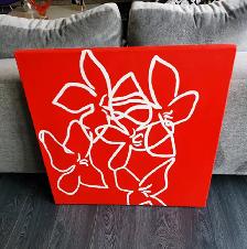 Contemporary Floral Print