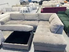 Brand new Thomasville 3 piece sofa chaise w ottoman