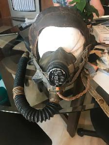 WW2 RAF/RCAF Named/ID Leather Pilots C Type Helmet/G Type Mask