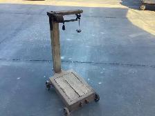 Antique platform scale