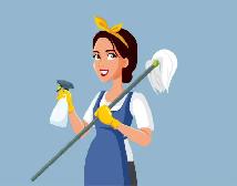 Cleaning lady available with an affordable quote/rate