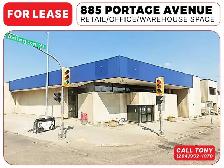 885 PORTAGE AVE FOR LEASE 7,800SF Office Retail Space Building