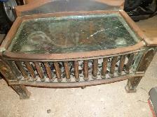 Antique electric fireplace