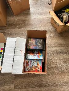Movies and games cash only