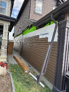 . Full time help wanted  for siding work