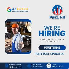 Skilled Plate Roll Operator Wanted – Apply Now!
